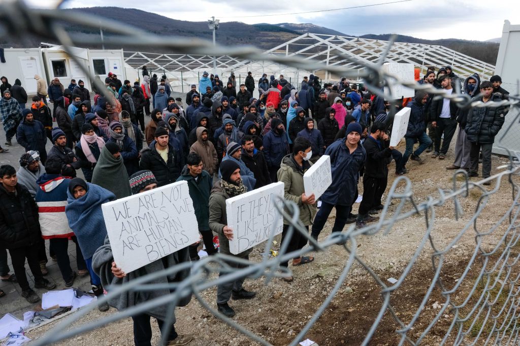 Struggle for survival of refugees in Bihac in tough winter conditions continues